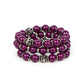 Poshly Packing - Purple Bracelet