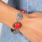 Positively Poppy - Red Bracelet