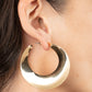 Power Curves - Gold Earring