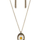 Prairie Passion - Brass Necklace