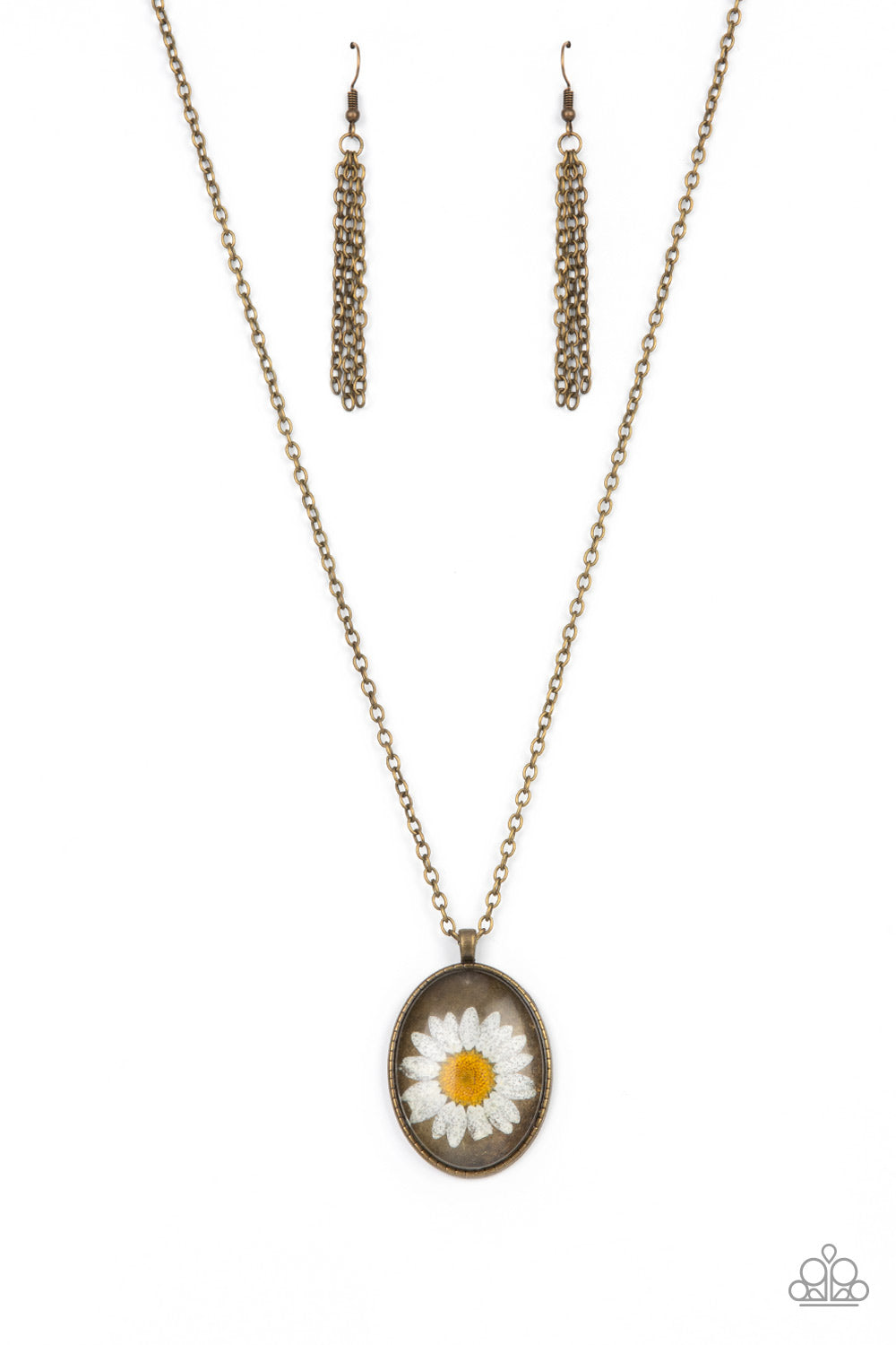 Prairie Passion - Brass Necklace
