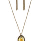Prairie Passion Yellow Necklace