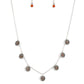 Prairie Perennial - Orange Necklace