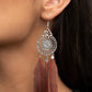 Pretty in PLUMES - Brown Earring