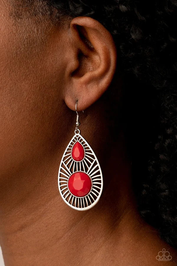 Prima Donna Diva - Red Earring