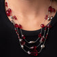 Prismatic Pose - Red Necklace