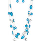 Prismatic Pose Blue Necklace