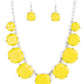Prismatic Prima Donna Yellow Necklace