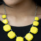 Prismatic Prima Donna Yellow Necklace