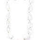 Private Paradise - White Necklace