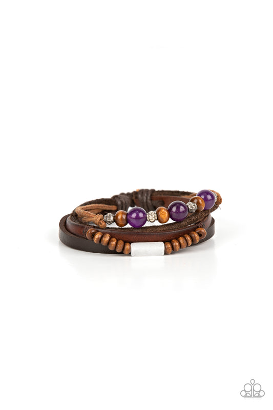 Public In-QUARRY - Purple Bracelet