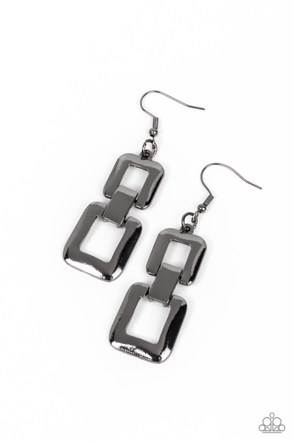 Public Square - Black Earring