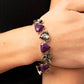Pumped up Prisms - Purple Bracelet