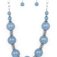 Race to the POP - Blue Necklace