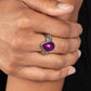 Rainbow Raindrops - Purple Ring
