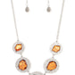 Raw Charisma - Orange Necklace