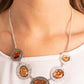 Raw Charisma - Orange Necklace
