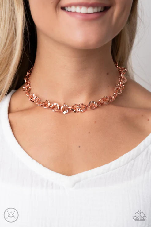 Rebel Grit Copper Necklace