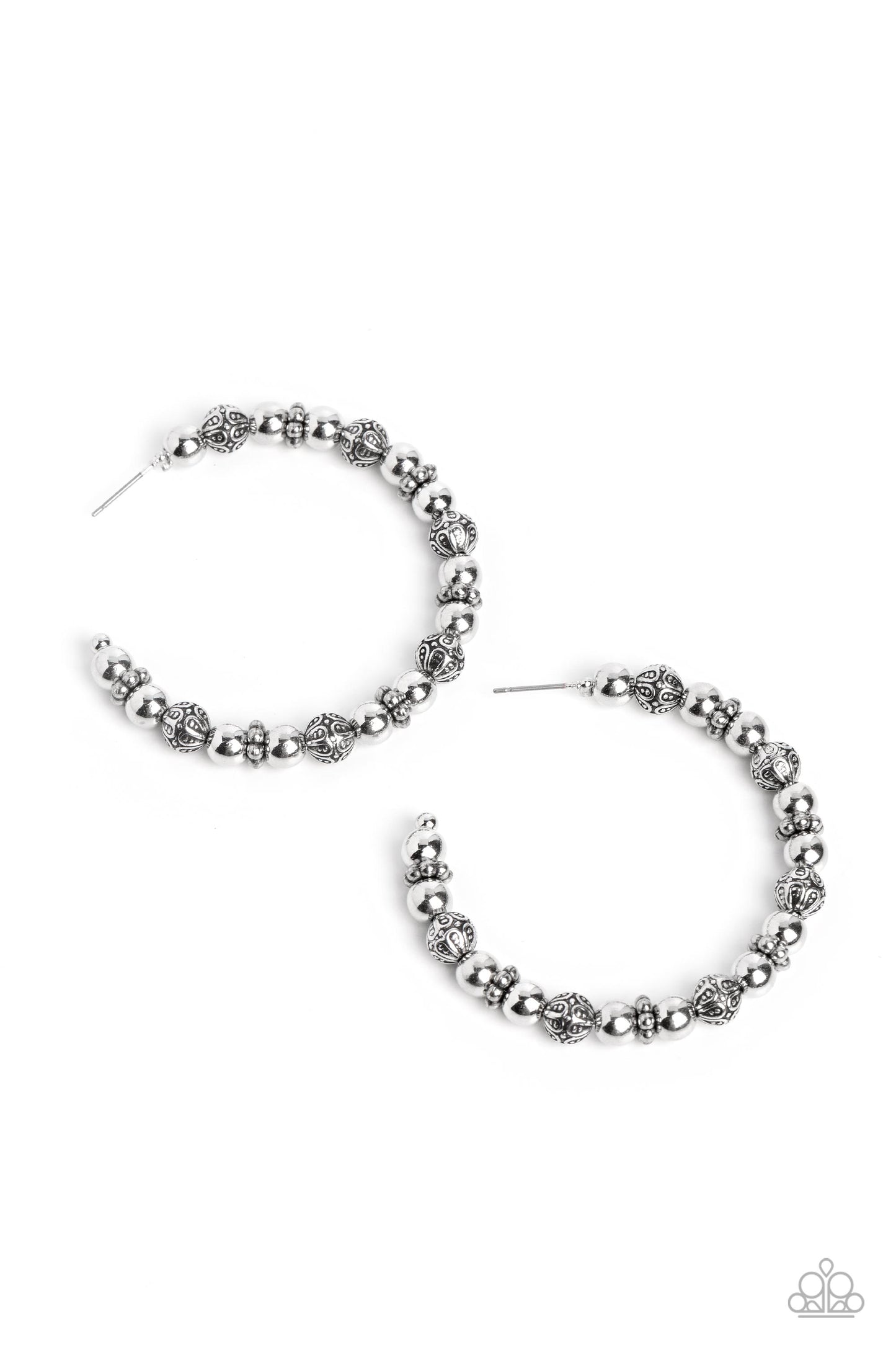 Rebuilt Ruins - Silver Earring