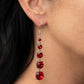 Red Carpet Charmer - Red Earring