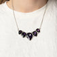 Regally Refined - Purple Necklace