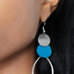 Retro Reception - Blue Earring