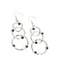 Revolving Radiance - Green Earring