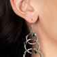 Revolving Radiance - Green Earring