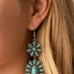 Richly Rustler - Blue Earring