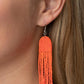 Right as RAINBOW - Orange Earrings