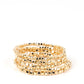 Right on CUBE - Gold Bracelet