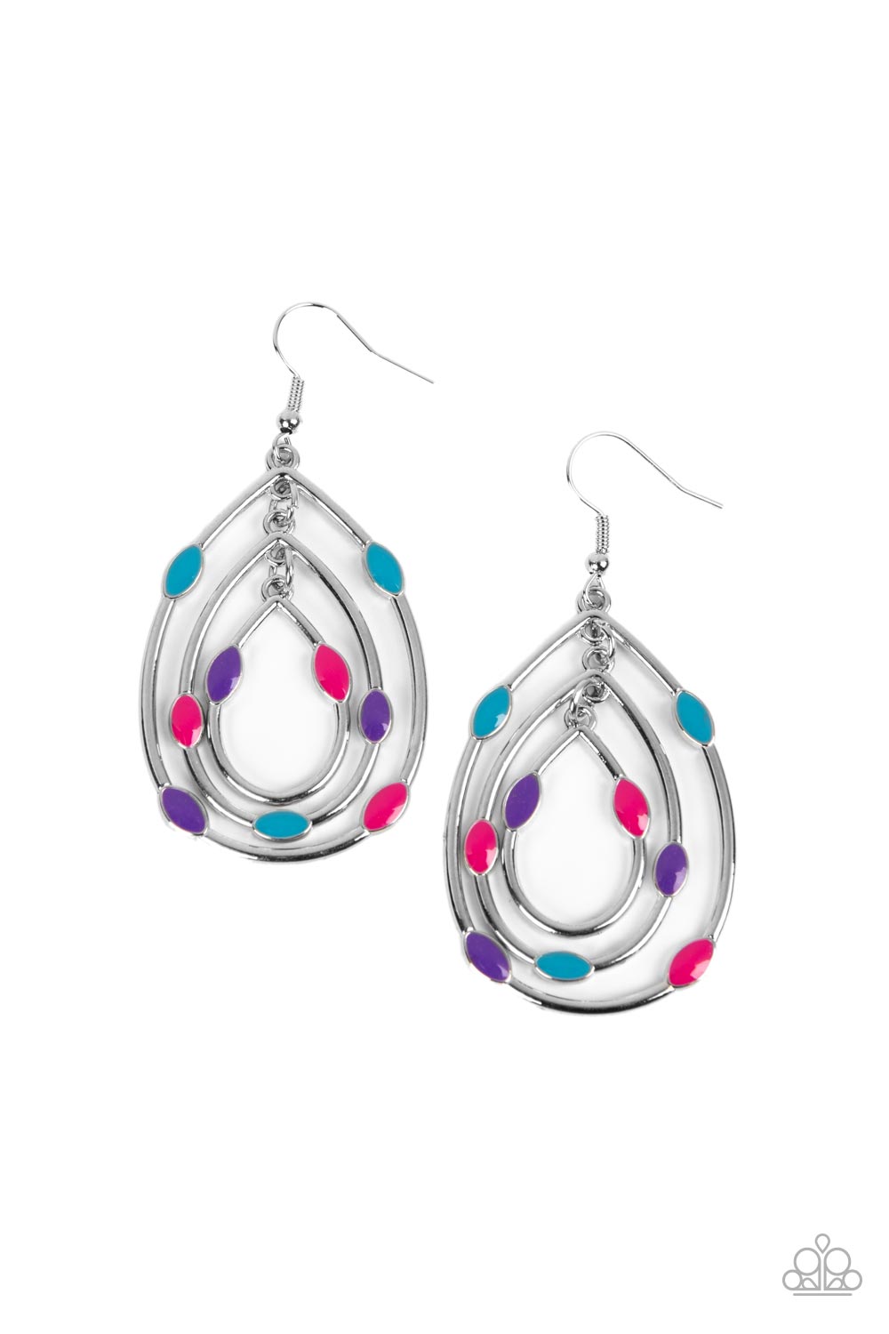 Rippling Rapport Multi Earring
