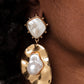Rippling Rhapsody - Gold Earring