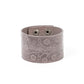 Rosy Wrap Up - Silver Bracelet