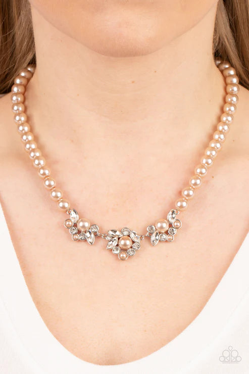 Royal Renditions - Brown Necklace