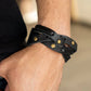 Rugged Roundup - Brass Bracelet