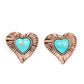 Rustic Romance - Copper Earring