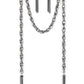 SCARFed for Attention - Gunmetal Necklace