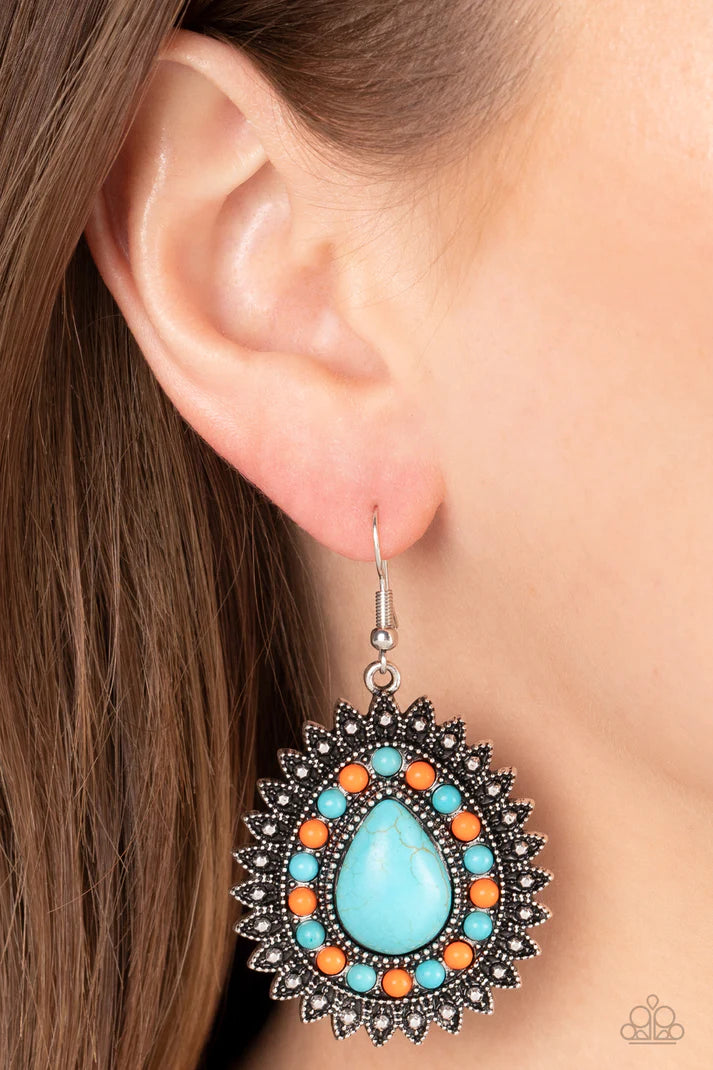 Sagebrush Sabbatical - Blue Earring