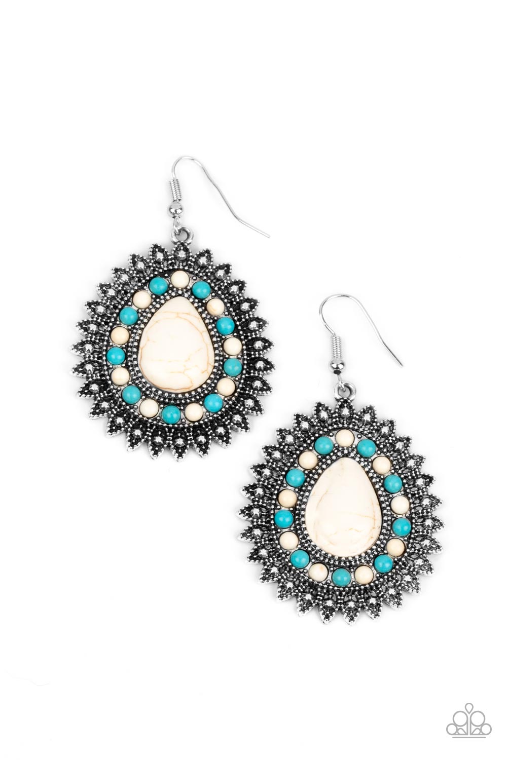 Sagebrush Sabbatical White Earring