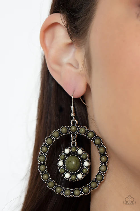 Saguaro Sanctuary - Green Earrings