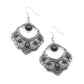 Saguaro Sunset - Black Earring