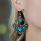 Saguaro Sunset - Blue Earring