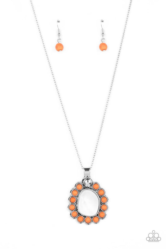 Sahara Sea Orange Necklace