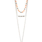 Sahara Symphony Orange Necklace
