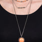 Sahara Symphony Orange Necklace