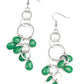 Sandcastle Sunset Green Earring