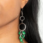 Sandcastle Sunset Green Earring
