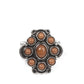 Santa Fe Fantasy - Brown Ring