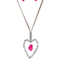 Santa Fe Sweetheart - Pink Necklace